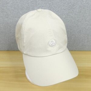 Lululemon Baller Hat Cap Strapback Womens One Size OS Beige Cream Active Gym